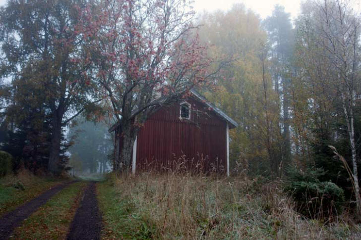 Op een klein stationnetje...